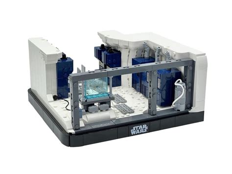 Lego Moc Hoth Echo Base Command Center Diorama Moc By Thecreatorrmocs