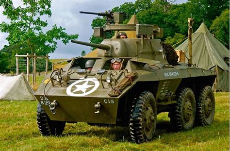 The M8 Greyhound Armored Car Was Built By Ford For Use During World War
