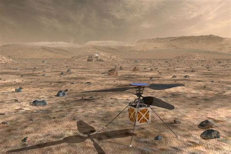 Think they can use ingenuity to blow dust off the rover? Can Drones Fly On Mars - Picture Of Drone