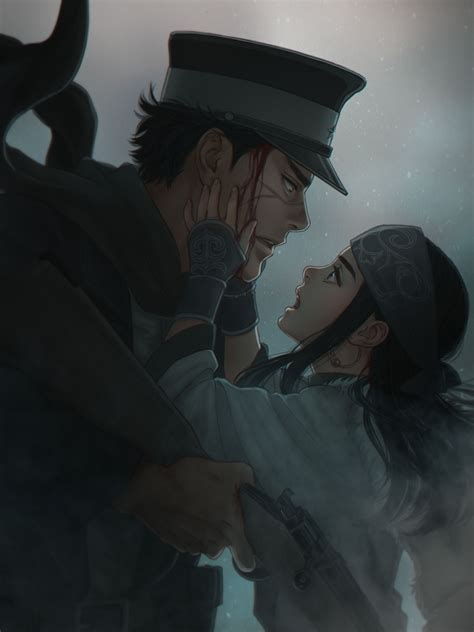 golden kamuy sugimoto saichi asirpa asuko kochoube bd manga personnages anime fond d