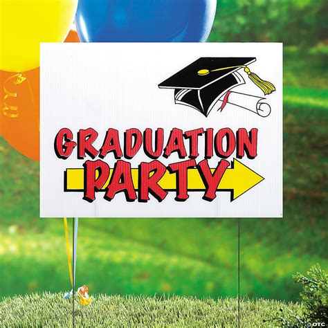 Graduation Party Sign Personalize Graduation Yard Sign College