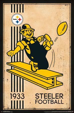 Download 'Pittsburgh Steelers - Retro Logo 14' Prints ...
