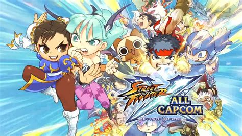 Official Street Fighter X All Capcom ストリートファイター×オールカプコン Launch