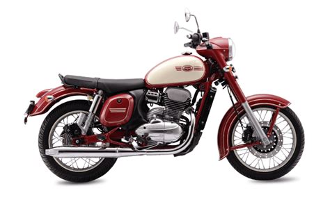 This bike's round indicator, round mirrors, telescopic fork design bike and beautiful look, which is a step forward in comparison with the royal enfield. JAWA 300 Price, Mileage, Review - JAWA Bikes