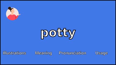 Potty Meaning And Pronunciation Youtube