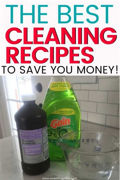 5 Homemade Cleaner Recipes That Work Just As Well As The Store Bought