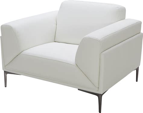 We have reviewed the best white leather recliners. Davos White Leather Chair from JNM | Coleman Furniture