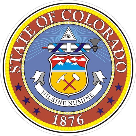 State Of Colorado Seal Clashing Pride