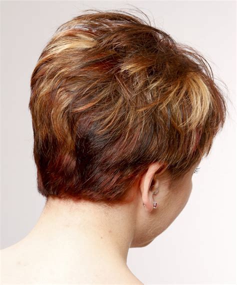 Here are 20 highlighted bob hairstyles which you can use to easily your hair. Short Straight Burgundy Brunette Hairstyle with Light ...