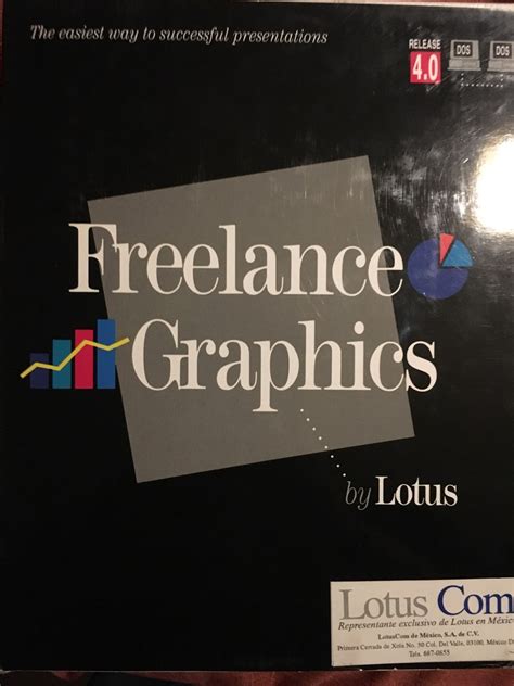 Freelance Graphics By Lotus 40 Para Ms Dos Us 24900 En Mercado Libre