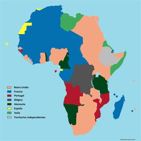 Medalla Besugo Escandaloso Mapa De La Conquista De Africa Se Convierte