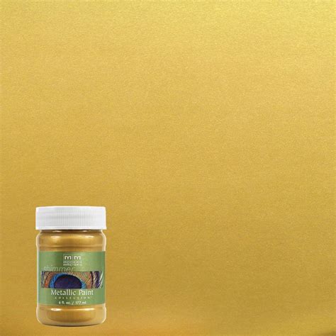 Modern Masters 6 Oz Rich Gold Metallic Interiorexterior Paint Me70106