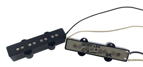 Typical standard fender jazz bass wiring. Tom Brantley Geddy Lee Vintage Single Coil J Pickup Set | Solo Guitars