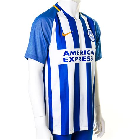 Uniform kits are updated every two years. Brighton & Hove Albion 2017-18 Nike Home Kit | 17/18 Kits ...