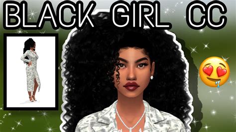The Best Black Girl Cc For The Sims 4 Cc Links Diamonds More