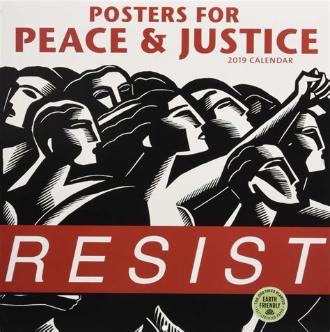 Posters For Peace And Justice 2019 Calendar Nationofchange