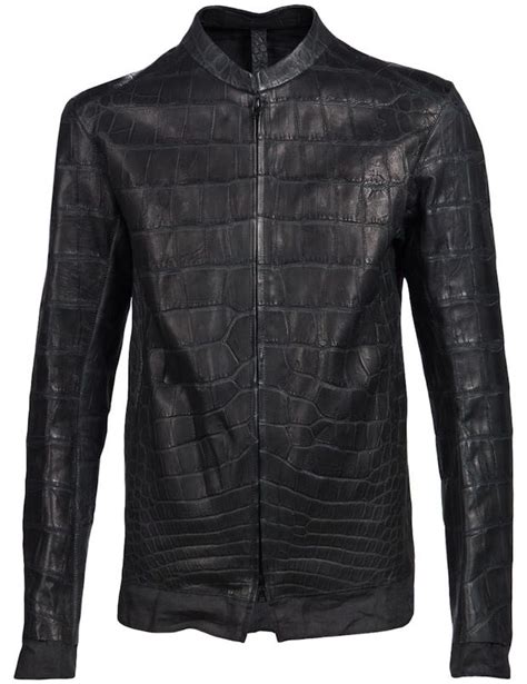 A wide variety of 2 way zipper jacket options are available to you, such as feature, shell material, and fabric type. Isaac Sellam Experience Black Crocodile Skin Jacket ...