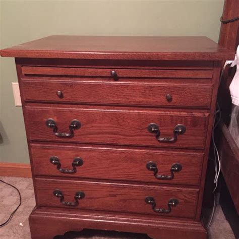 Check spelling or type a new query. Best Set Of 2 Oak Nightstands From Keller for sale in ...