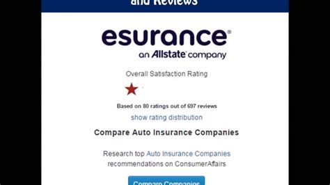 Esurance offers a motorcycle insurance program that includes all of the basic required coverage to there are 966 reviews of esurance on consumer affairs. Esurance Insurance Companion Complaints and Reviews claims - YouTube