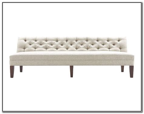 Long Upholstered Bench With Back 21554 Dining Bench