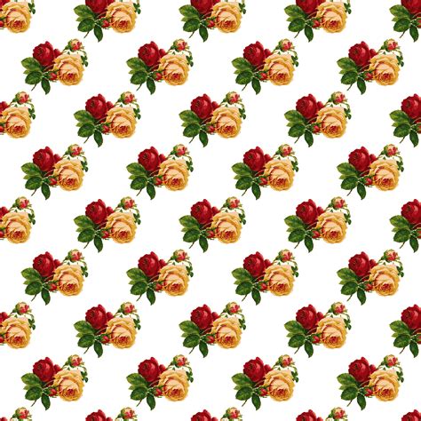 Flourish ornamental summer wallpaper with flowers. Vintage Roses Wallpaper Pattern Free Stock Photo - Public ...