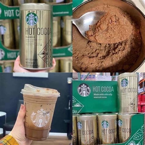 BỘt Cacao Starbucks Hot Cocoa Classic 850g