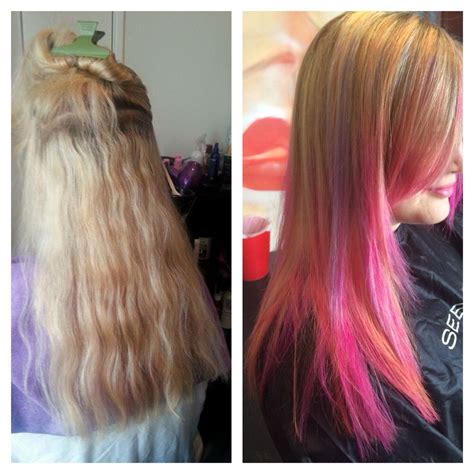 .brush, fast natural straight hair styling, anion hair care, anti scald, massage straightening irons she has long thick wavy hair and when she tries to straighten it with a flat iron she always burns herself. Pink purple orange combo, straightened finish! | Long hair ...