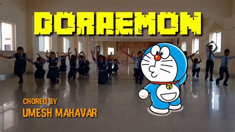Doraemon Dance Cartoon Children Performance Group Dance