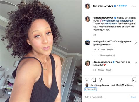 The Curls Are Popping Tamera Mowry Drops Some Natural Beauty On Fans Timelines