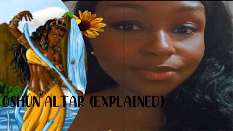 How To Create And Oshun Altar Explained Youtube