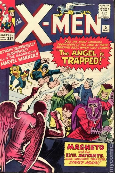 X Men Comic Books Issue 5 1964