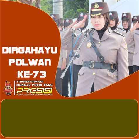 Gambar Poster Hari Polwan Ke 73 1 September 2021