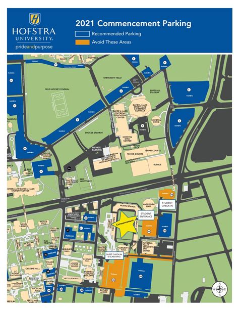 2021 Commencement Parking Map Hofstra University By Hofstra University Issuu