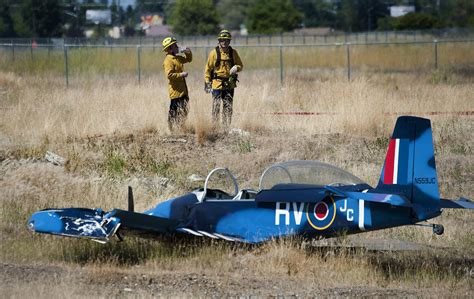 Small Plane Crashed In Field Near Hillyard Pilot