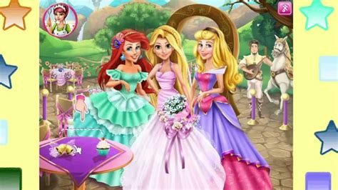You could take care of pregnant princess and their babies! Disney Princess Rapunzel Ariel & Aurora Wedding Party ...