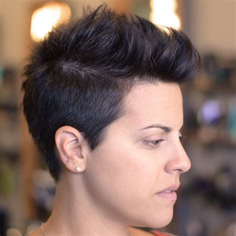 Finding a haircut can be daunting but there are a few rules we live by. Short pixie cut by Jesse - Yelp