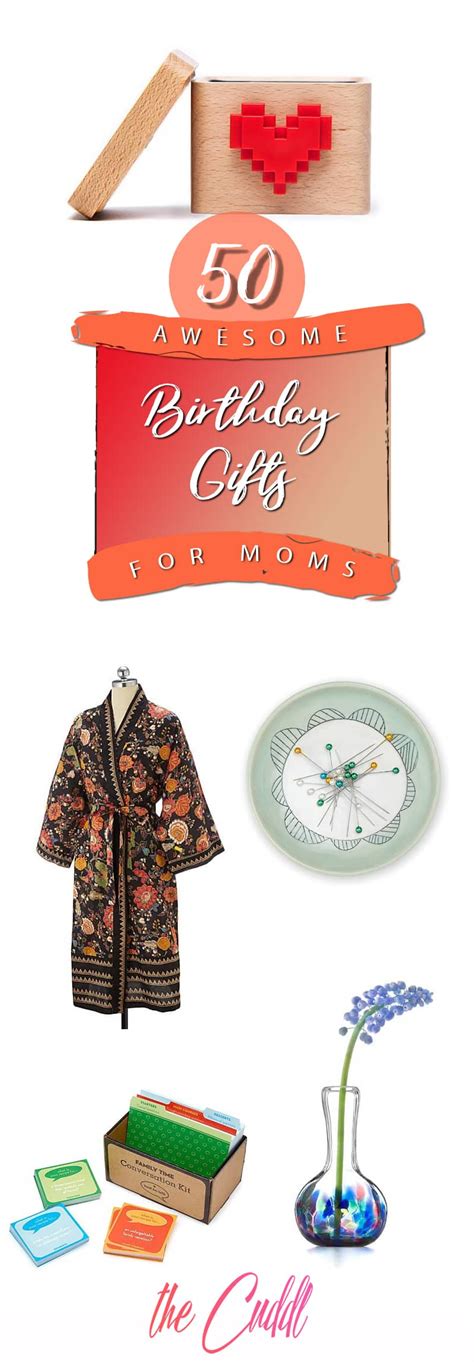 An extensive list of gift ideas for women turning 60! 50 Best Birthday Gifts for Mom to Make Her Feel Loved in 2020