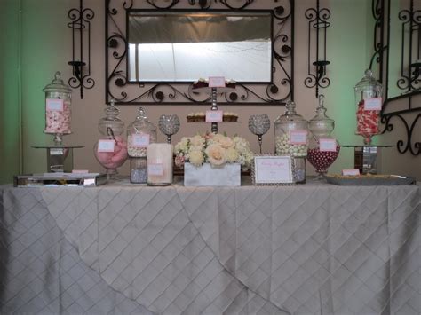 Sweets buffet! | Pink candy table, Pink candy buffet, Pink candy