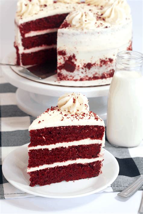 Easy Layered Red Velvet Cake Recipe Sweet Pea S Kitchen