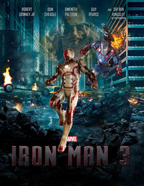 Iron Man 3 Poster I By Mrsteiners On Deviantart