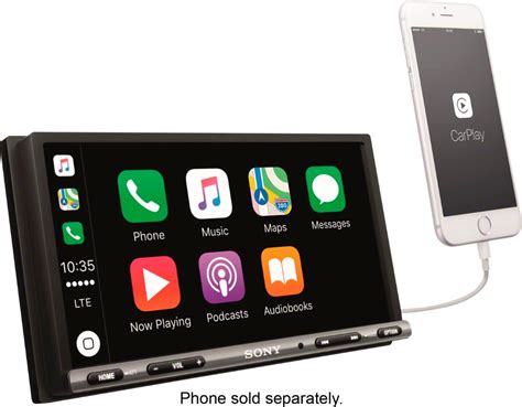 Sony 7 Android Autoapple Carplay Built In Bluetooth In Dash
