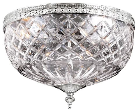 Tighten the screws with a screwdriver as needed to ensure the light fixture is secure and flush against the ceiling. Lead Crystal 12" Wide Flushmount Ceiling Light Fixture ...