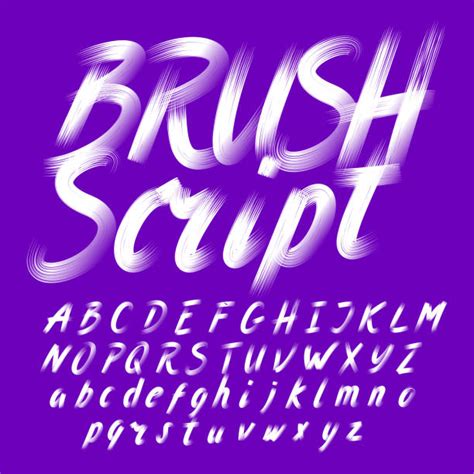Brushed Alphabet Stock Photos Pictures And Royalty Free Images Istock