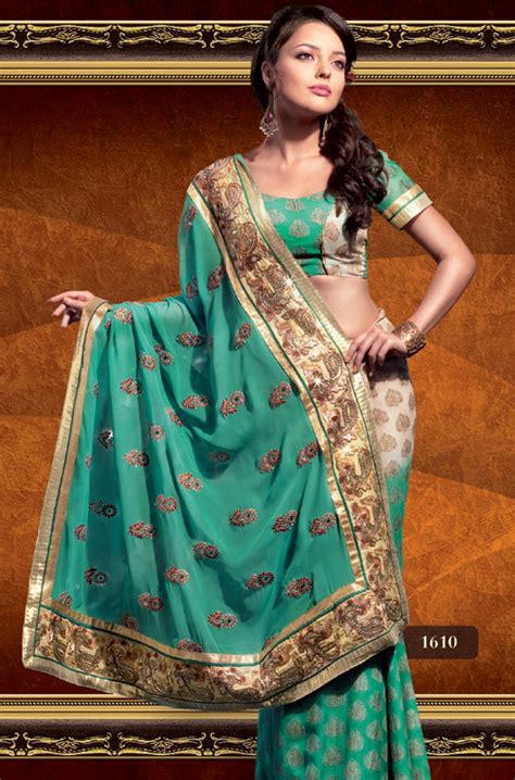 Maybe you would like to learn more about one of these? mixentry: Bridal Zari Work Saree 2012