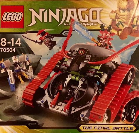 Lego Ninjago Garmatron 70504 Kompletny 7182401470 Oficjalne