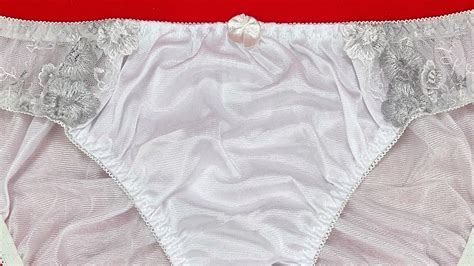 White Nylon Panties Beautiful Panty Bikini Sexy And Cute Japanese Style Size 5l กางเกงในเซ็กซี่