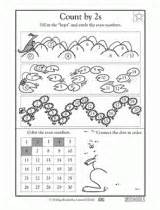 A fantastic frog and toad mega pack resource of task cards, center games, printables and interactive notebook activities for common. 1st grade, 2nd grade Math Worksheets: Frogs hopping by 2s ...