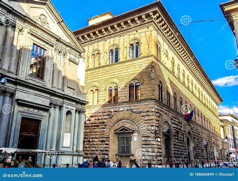 Palazzo Medici Riccardi Florence Italy Editorial Stock Image Image