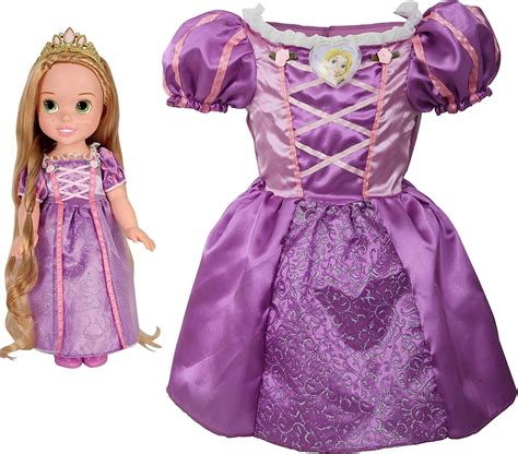 Dpr Disney Princess Rapunzel Toddler Doll And Girl Dress T Set Playone