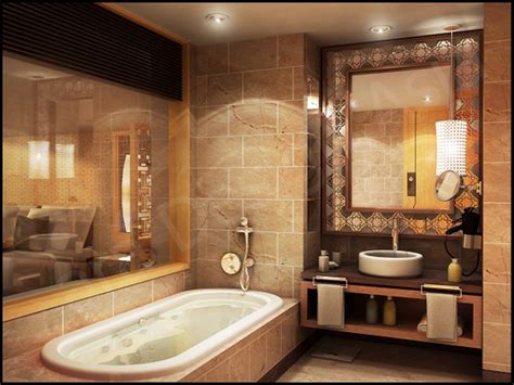 The minimalist round bathroom mirror is a common choice for scandinavian bathroom design and decor! luxury bathroom interior planer - Iroonie.com